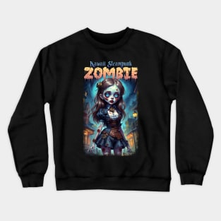 Kawaii Steampunk Zombie 02 Crewneck Sweatshirt